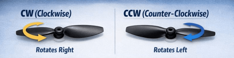 CW (Clockwise) & CCW (Counter-Clockwise)